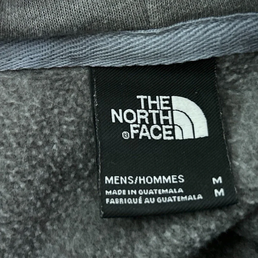 The North Face Mens Half‎ Dome Logo Pullover Hoodie Grey Heather Sweatshirt L